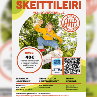 Skeittileiri 1. - 4.7.2024 (1004357K24)
